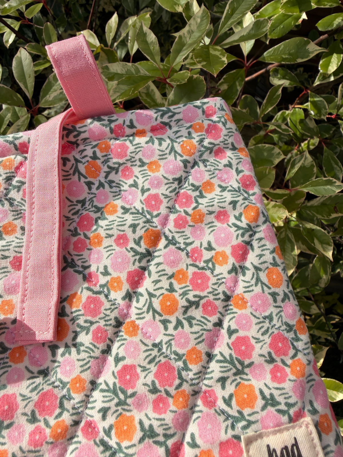 Pink Floral Kindle Sleeve | SAMPLE SALE