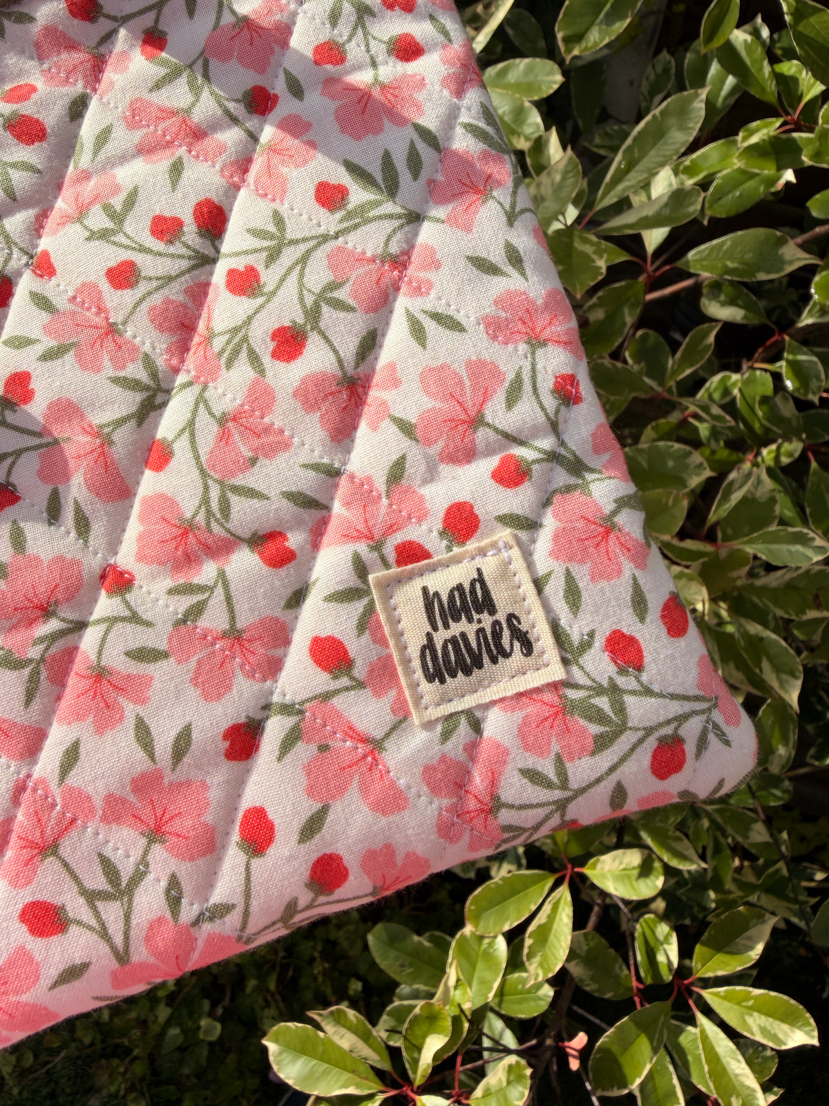 Strawberry Floral Kindle Sleeve | SAMPLE SALE