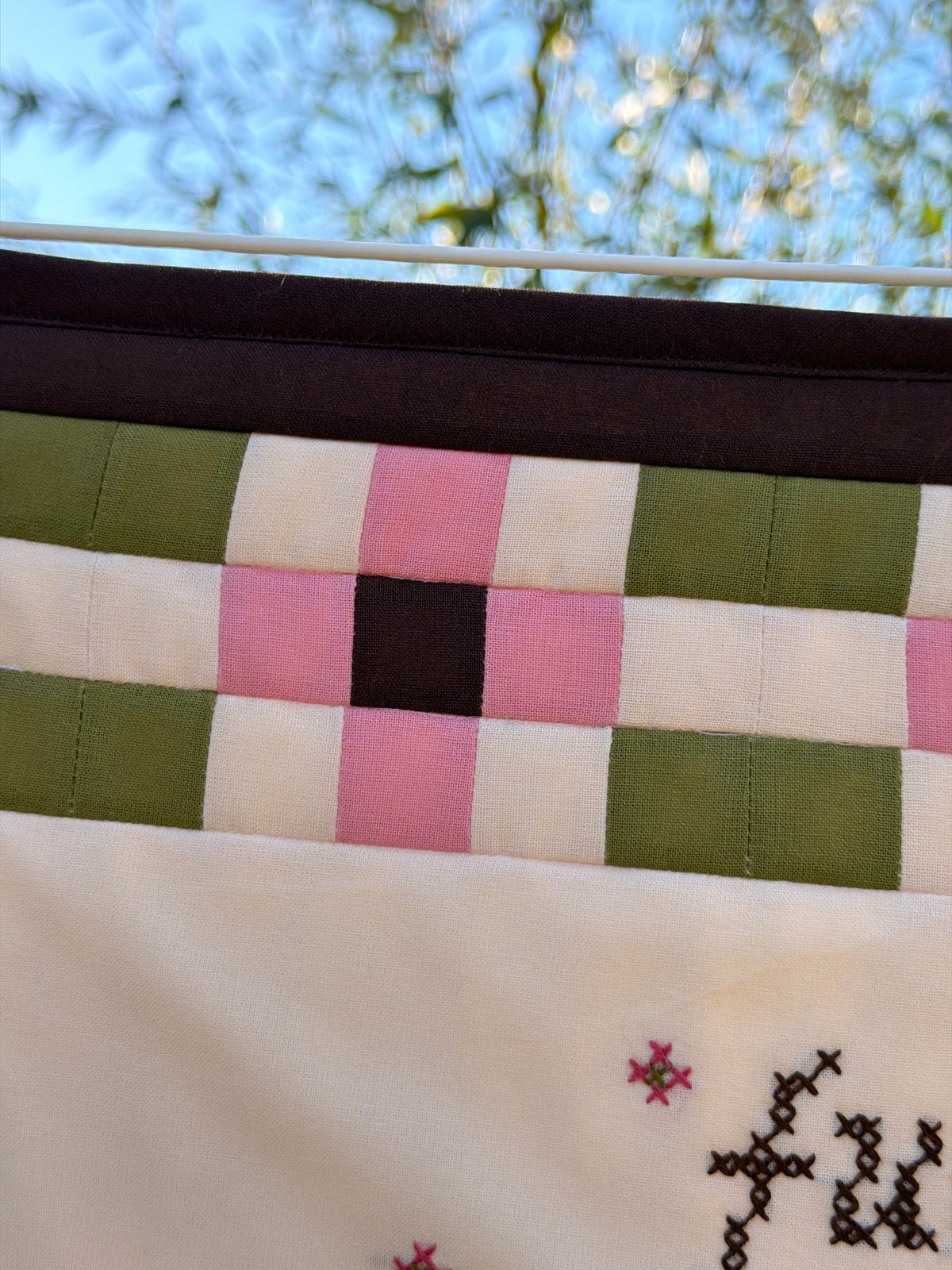 F*ck AI | Patchwork Wall Hanging