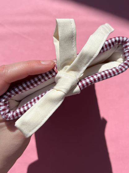 Berry Gingham Kindle Sleeve