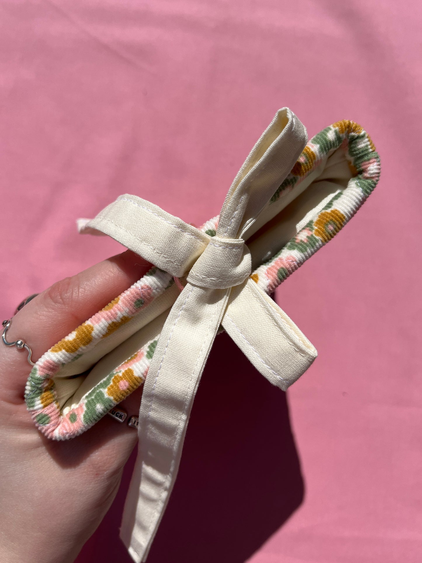 Floral Babycord Kindle Sleeve