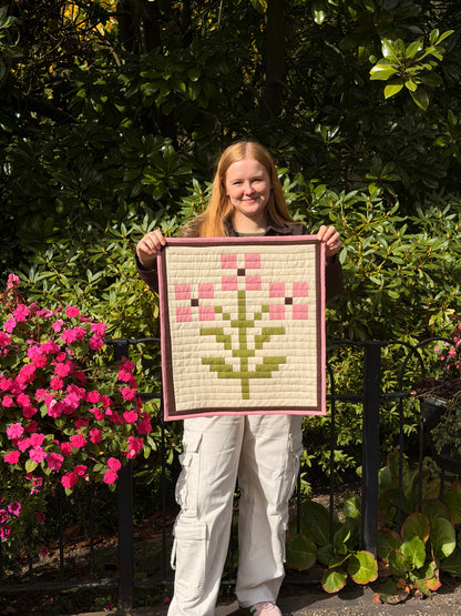 Flower 02 | Patchwork Wall Hanging