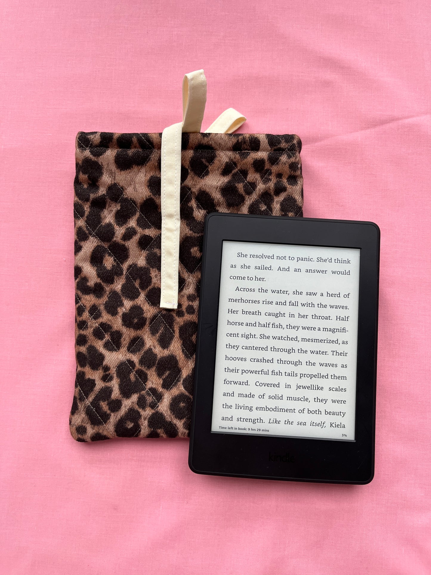 Leopard Print Kindle Sleeve | Limited Edition