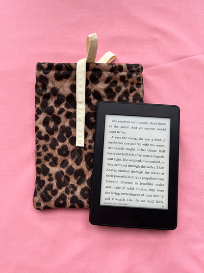Leopard Print Kindle Sleeve | Limited Edition