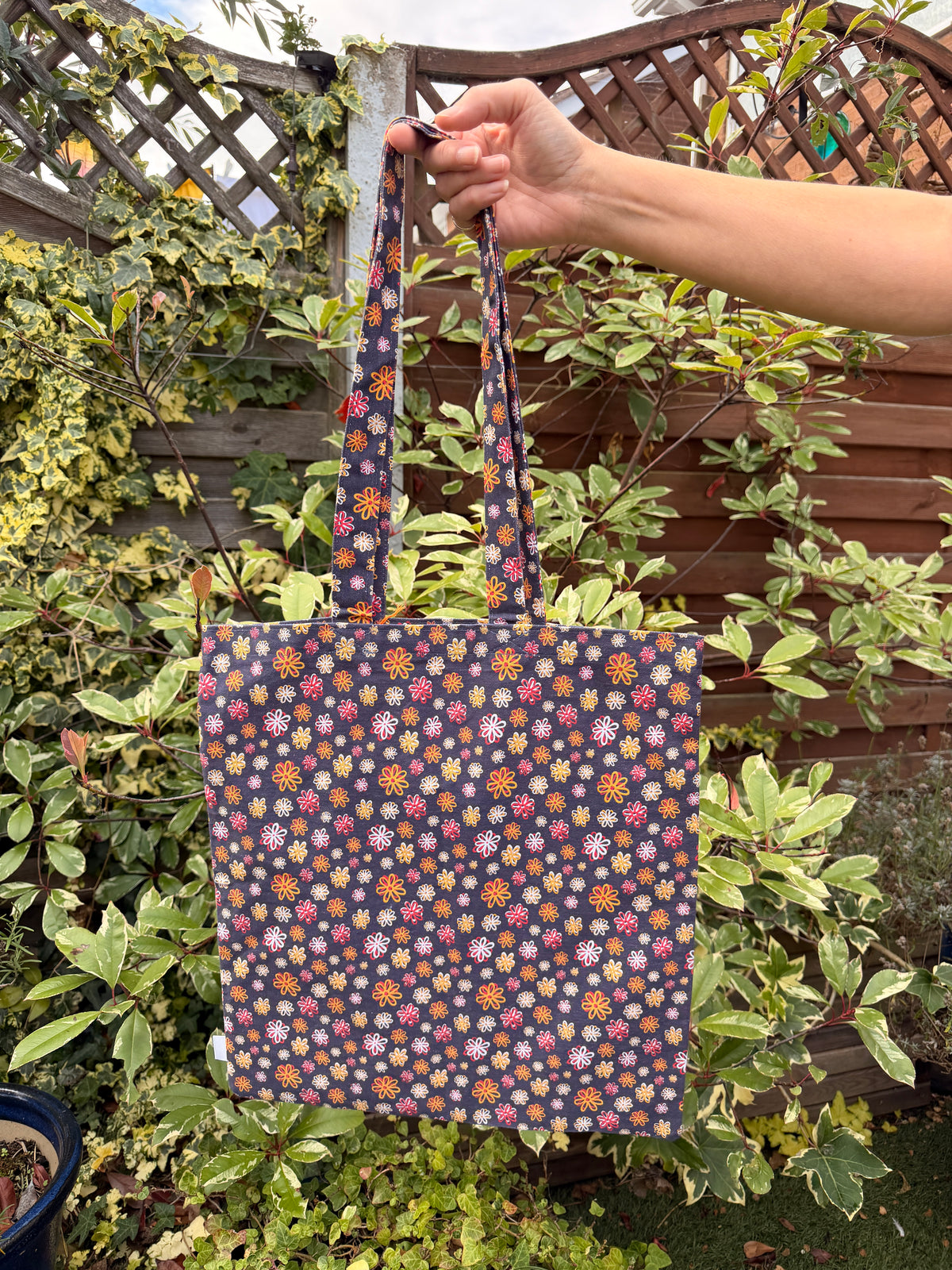 Hannah Print Tote Bag | ARCHIVE SALE