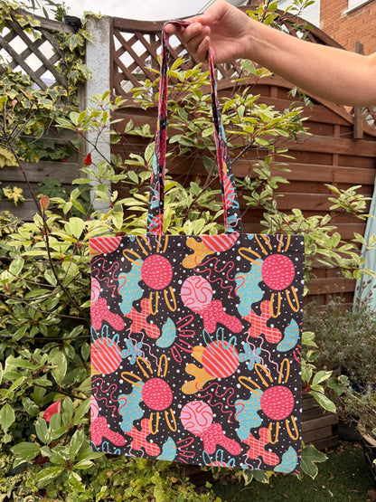 Fflur Print Tote Bag | Larger Print | ARCHIVE SALE