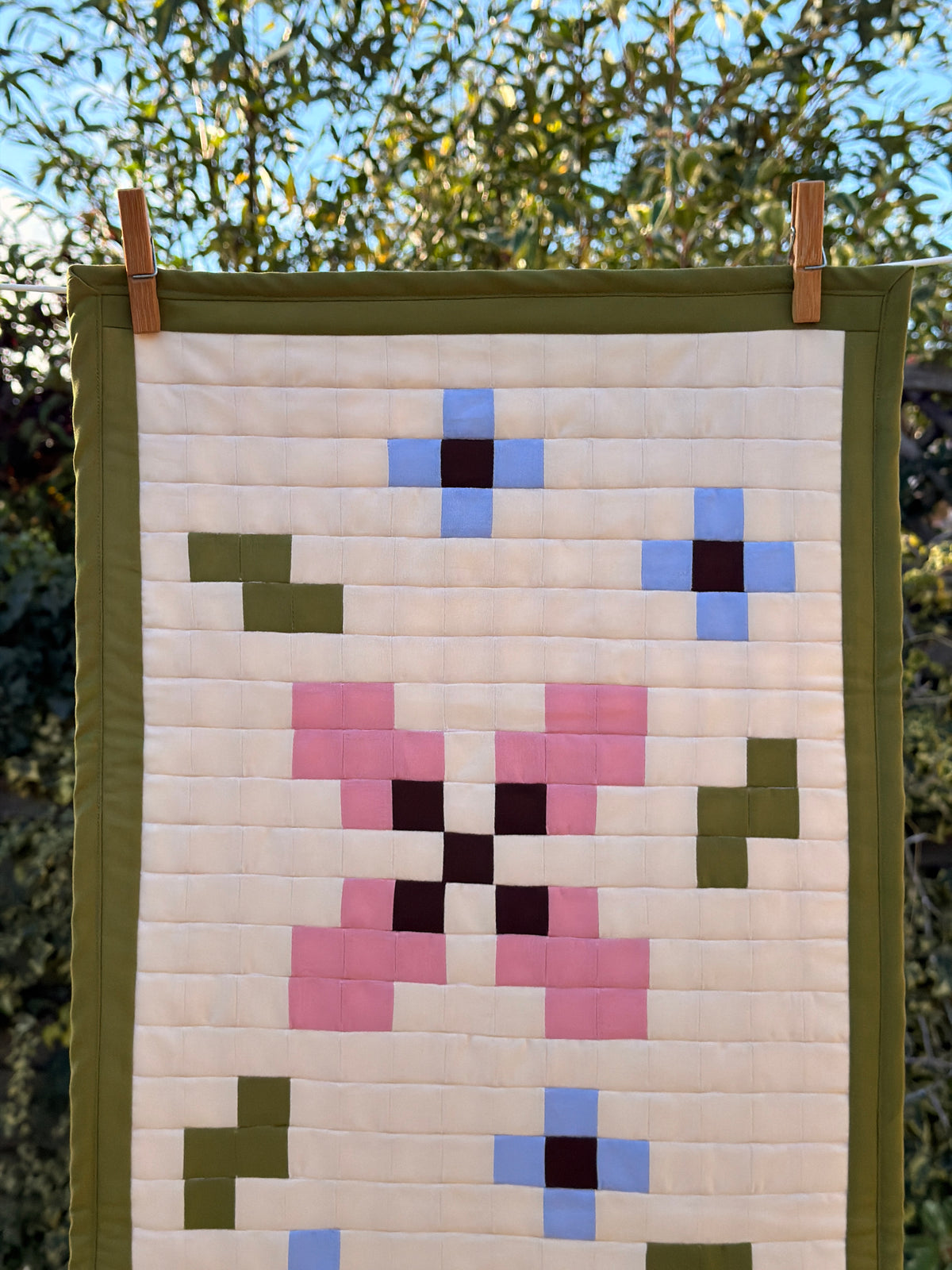 Flower 04 | Patchwork Wall Hanging