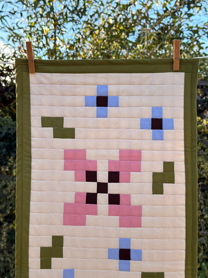Flower 04 | Patchwork Wall Hanging