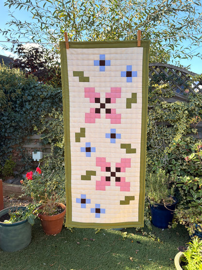 Flower 04 | Patchwork Wall Hanging