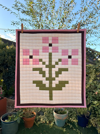 Flower 02 | Patchwork Wall Hanging