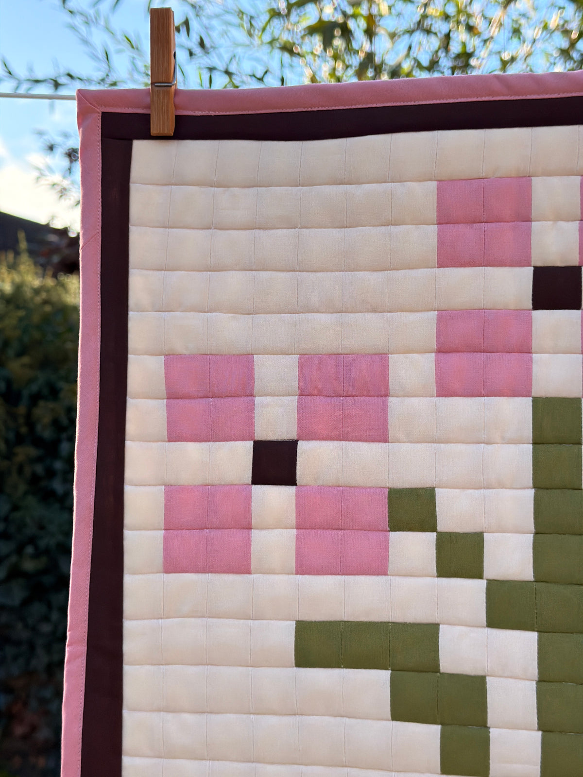 Flower 02 | Patchwork Wall Hanging