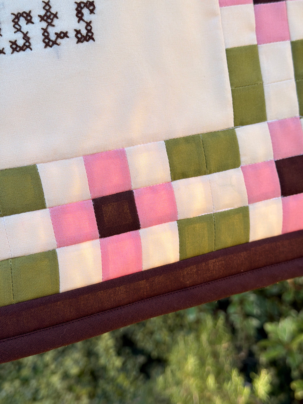 F*ck AI | Patchwork Wall Hanging