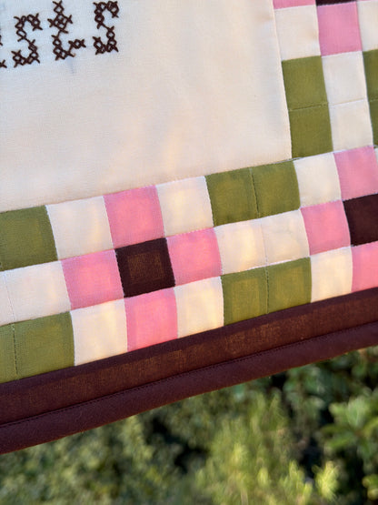 F*ck AI | Patchwork Wall Hanging