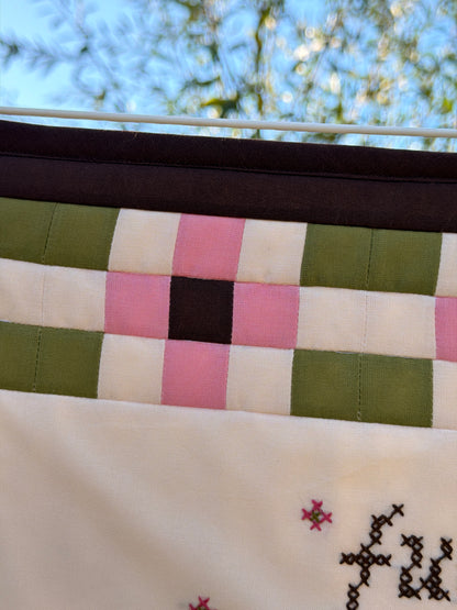 F*ck AI | Patchwork Wall Hanging