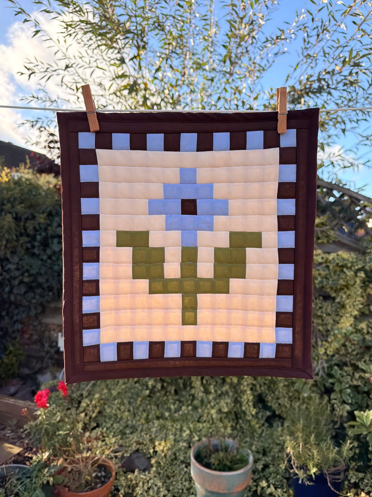 Flower 01 | Patchwork Wall Hanging